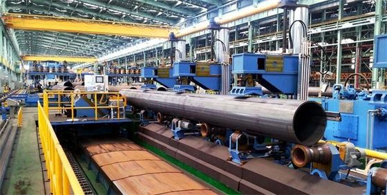 7 pouces ASTM/AISI/SGCC/CGCC/TDC51DZM/TDC52DTS350GD/TS550GD/DX51D Z Q195-q345 Tuyaux en acier plastique soudés à l'électricité en spirale
