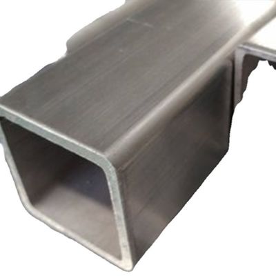 Pipe carrée en acier inoxydable 304 laminée à chaud laminée à froid 402 201 304L 316L 410s 430 20mm 9mm Service de traitement Décoiling