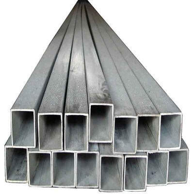 Tubes en carbone standard ASTM 4x4 en noir MS Tubes en acier carré 1,5 mm d'épaisseur pour matériaux de construction
