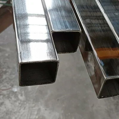 SS304 316L 316 310S 440 301 321 TSHS Finition de surface Pipe carrée en acier inoxydable ASTM A270 A554
