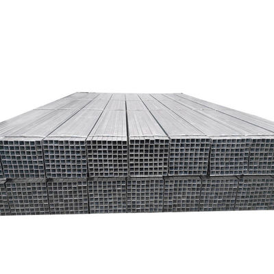 Tubes carrées en acier galvanisé de calibre 16 non huilées 2x2 4x4 2,5x2,5 pour systèmes de support structurels