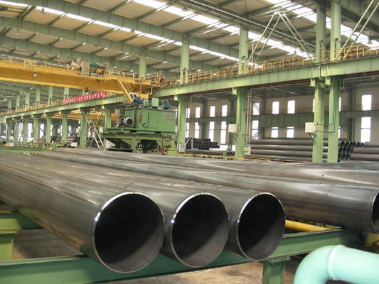 Construction Structure Service de coupe essentiel Zhongyu Lasw tuyau rond soudé tuyau creux en fer inoxydable