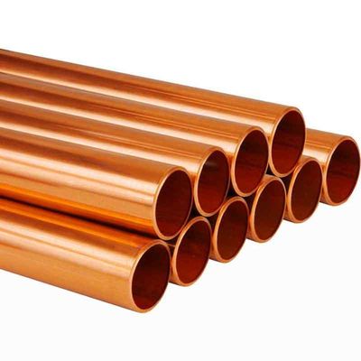 Tubes capillaires en cuivre rouge AC non alliées pour services de coupe de flexion sur mesure dans les climatiseurs de réfrigération