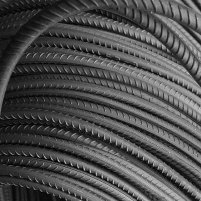 HRB500 acier structural au carbone laminé à chaud 6 mm 8 mm 10 mm barres de fer déformées pour matériaux de construction
