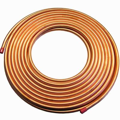Tuyau de cuivre poli de 1 pouce pour climatiseur ou réfrigérateur 99% pur 15mm 20mm 25mm