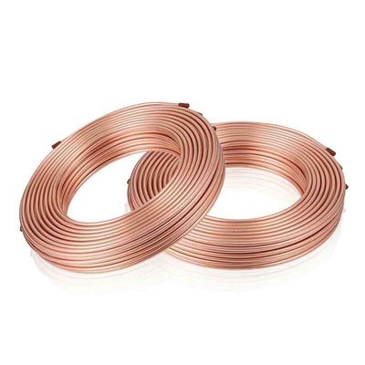 Tuyau de cuivre poli de 1 pouce pour climatiseur ou réfrigérateur 99% pur 15mm 20mm 25mm