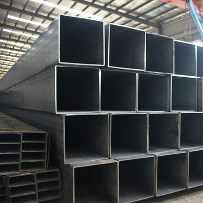 Certificat API Structure en carbone Doux 24 pouces 50*50 Pipe carrée en acier St37 Pipe rectangulaire en acier Tube Pipe carrée noire
