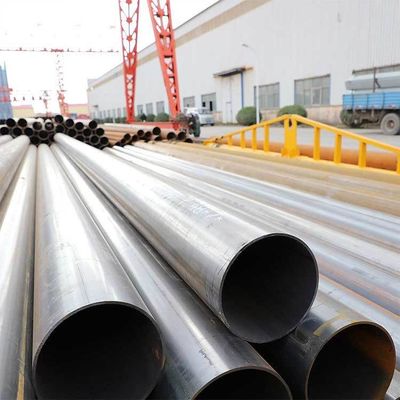 6 m de longueur Pipe en fer légèrement huilée Pipe en acier au carbone pour le soudage