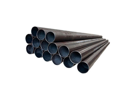 Tubes en acier en spirale de grand diamètre certifiées CE ASTM A252 SSAW Tubes soudés en acier au carbone