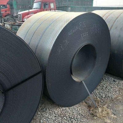 Coil en acier au carbone laminé à chaud de 600 à 1500 mm de large pour Q235B S235JR S275JR S335JR