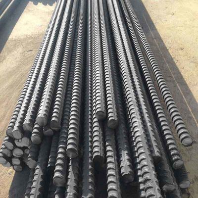 Barres en acier déformées laminées à chaud BS449 B500b DIN488 6m 9m 18m à des fins de renforcement structurel