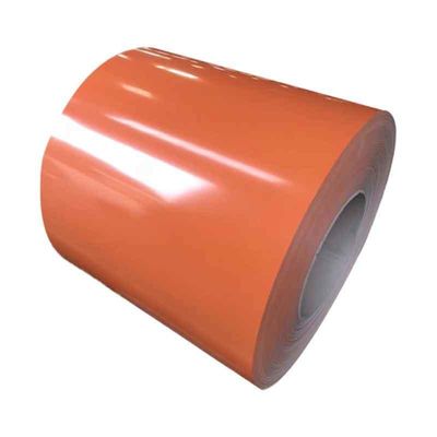 Coil de PPGI standard GB Coil d'acier prépeint avec motif en bois et conception colorée