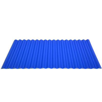 Couleur personnalisée Couleur 1 mm 2 mm 4 x 8 pieds tôles de toiture en acier ondulé galvanisé pour matériaux de construction métalliques