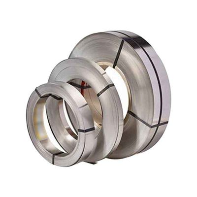 304 201 316 316L bande d'acier inoxydable bobine d'acier pour la décoration épaisseur 0,1-0,5 mm acier inoxydable