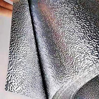 Épaisseur de la feuille d'acier inoxydable 0,1-200 mm, peau d'orange, motif SUS 304 de bonne qualité, bobines en relief, feuilles d'isolation