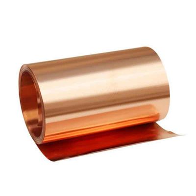 Rouleau de bande conducteur en feuille de cuivre mince pour batteries au lithium industrielles - Services de découpe industrielle et de flexion