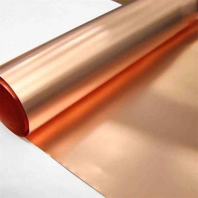 Rouleau de bande conducteur en feuille de cuivre mince pour batteries au lithium industrielles - Services de découpe industrielle et de flexion