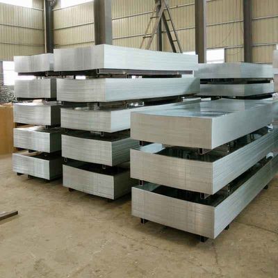 Fabrication de conteneurs galvanisés revêtus de Q235 en acier inoxydable résistant à l'usure