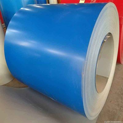 Bonne technique de laminage à froid à chaud Service de pliage PPGI bobines imprimées en acier revêtu de couleur RAL9002 Blanc