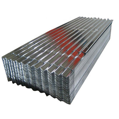 600-1250 mm Largeur Z61-Z90 tôle de toiture en acier ondulé en aluminium tôle de toiture en métal de couleur en zinc Standard AISI ASTM GB JIS