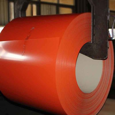 Certificat CE PPGI bobine d'acier prépeint bobine d'acier RAL revêtu de couleur pour feuille de toiture