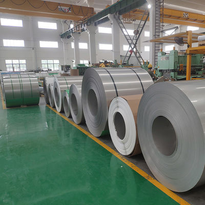 Coil en acier inoxydable 301 laminé à froid pour l'industrie laminé à chaud Aisi 300 série 2B Coil de tôle en acier inoxydable