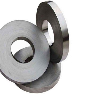 304 201 316 316L bande d'acier inoxydable bobine d'acier pour la décoration 0,1 mm 0,2 mm épaisseur Filminess L1 qualité d'acier