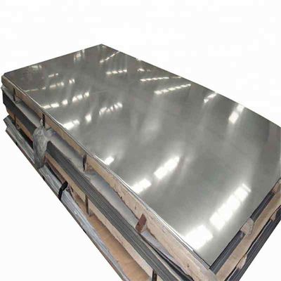 Longueur personnalisée BA Finition de surface ASTM 400 série tôle en acier inoxydable 0,7 mm laminée à froid avec finition miroir