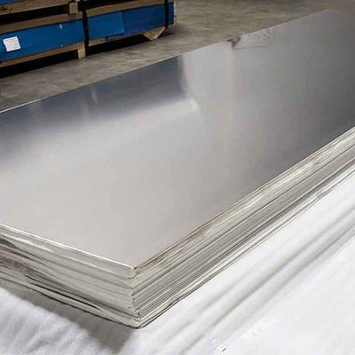 Longueur personnalisée BA Finition de surface ASTM 400 série tôle en acier inoxydable 0,7 mm laminée à froid avec finition miroir