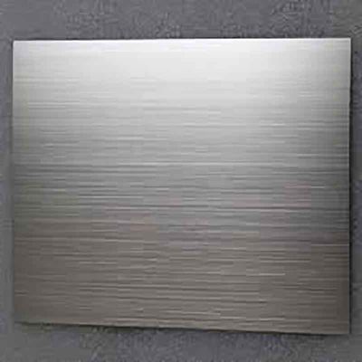 EN 2B BA HL Surface laminée à froid 304 tôle d'acier inoxydable avec technique laminée à chaud et couleur naturelle