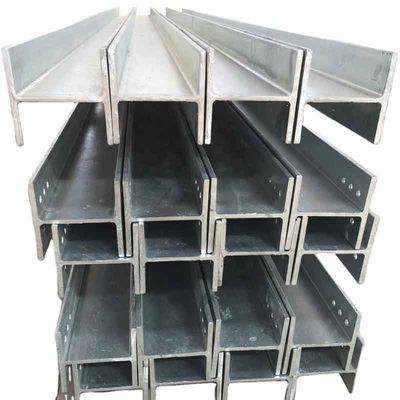 12 mètres Ss400b en acier structural laminé à chaud poutre H/L poutre avec découpe de précision facturation standard JIS par poids théorique