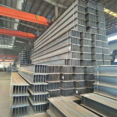 12 mètres Ss400b en acier structural laminé à chaud poutre H/L poutre avec découpe de précision facturation standard JIS par poids théorique