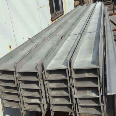 12 mètres Ss400b en acier structural laminé à chaud poutre H/L poutre avec découpe de précision facturation standard JIS par poids théorique