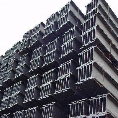 JIS SS400 Faisceau H en acier au carbone de haute spécification facturé par poids théorique avec une largeur de toile de 100 mm à 900 mm