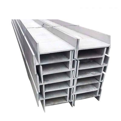 JIS Standard galvanisés d'épaisseur personnalisée H-Beams en acier au carbone pour la construction de centrales électriques