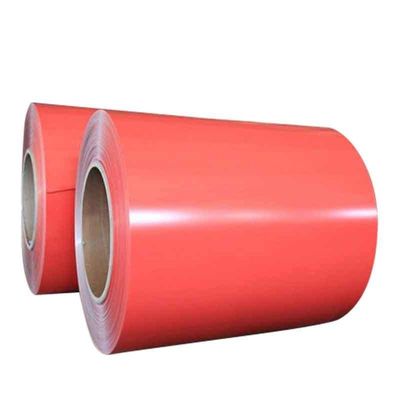 1251-1500 mm largeur bobine PPGI bobine en acier prépeint pour feuille de toiture