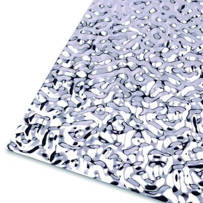 304 420 SUS316 tôles ondulées en acier inoxydable martelées laminées à chaud laminées à froid Technique n°3 Finition de surface Genre de produit