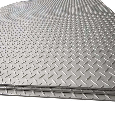 Finition de surface BA Plaque à carreaux décorative en acier inoxydable avec norme ASTM et technique de laminage à chaud/ à froid