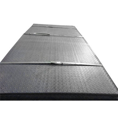 Q235 A105 A36 St52 Plaque à motifs en acier doux moyen 12 mm 3 mm en acier au carbone Tolérance ± 1% Plaque plate avec tolérance précise