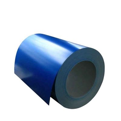 ASTM JIS 201 202 304L 316L 914L 2507 Acier bleu Fer et acier Ral 5016 Couleur recouverte Prepeint PPGI Galvalume bobines d'acier