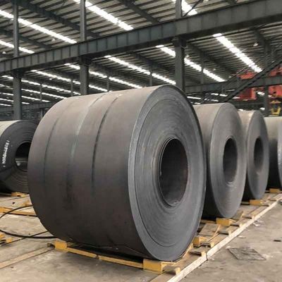 Coils en tôle d'acier à faible teneur en carbone laminés à chaud SPCC C67S Q235NH pour la longueur du matériau de construction