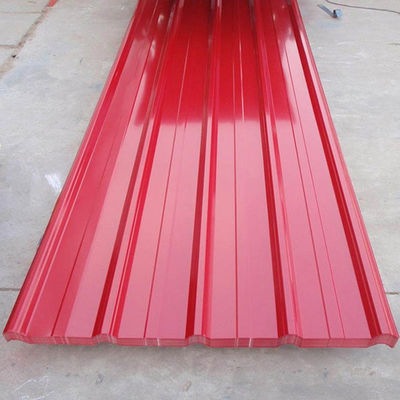 Épaisseur 0,12-0,30 mm Z100 tôle de toit ondulée enduite tôle de toit en métal tôle de toit en zinc bobine d'acier galvanisé PPGI/GI Décoiling