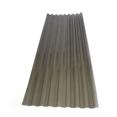 Épaisseur 0,12-0,30 mm Z100 tôle de toit ondulée enduite tôle de toit en métal tôle de toit en zinc bobine d'acier galvanisé PPGI/GI Décoiling