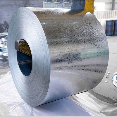 Pipe en acier de résistance Z121-Z180 ASTM JIS dx51d z100 revêtement en zinc électro laminé à froid bobine d'acier galvanisé prépeint