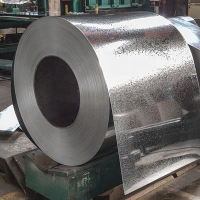 Sgcc 0,25 6 mm bobine en acier galvanisé en acier galvanisé de type Spangle Type Zéro
