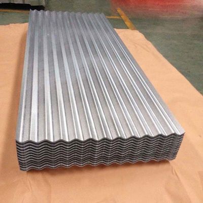 Zhongyu Zic 30-150g Plaque de toiture en acier ondulé galvanisé Plaque de toiture revêtue de zinc pour bâtiment avec service de perçage