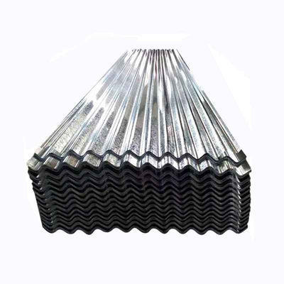 Zhongyu Zic 30-150g Plaque de toiture en acier ondulé galvanisé Plaque de toiture revêtue de zinc pour bâtiment avec service de perçage