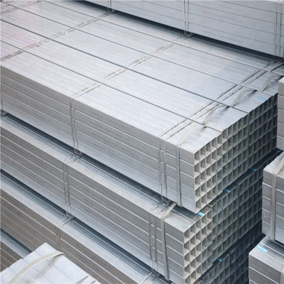Tubes en acier galvanisé SHS 500x500 400*400mm 32x32 2x2 Tubes en acier carrés 20mm Longueur 12M pour une construction solide et durable