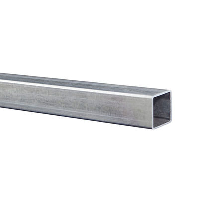 Pièces en acier carré non allié ASTM A50 1*1 pouce 40x60 GI Pièces en acier carré 20x20x2 100x100 Pièces en acier au carbone carrées avec certificat ISO9001