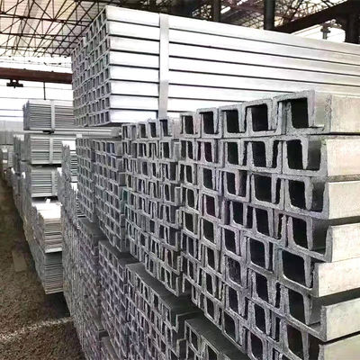 Étails laminés à froid hautement contrôlables U 4 C Tailles de fer de canal pour la facturation de la construction par section de canal de poids réel